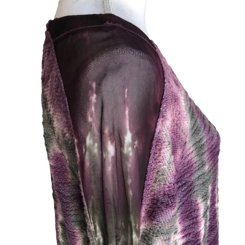 XCVI Tunic Purple Gray Tunic Medium - Picture 4 of 10
